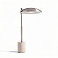 Concrete base and stainless steel desk lamp 60 x 20 x 15cm for modern decor